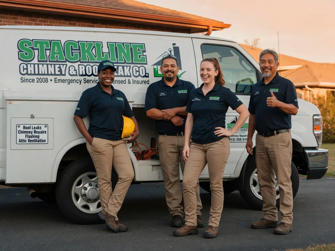 Chimney flashing repair company in Minocqua, WI